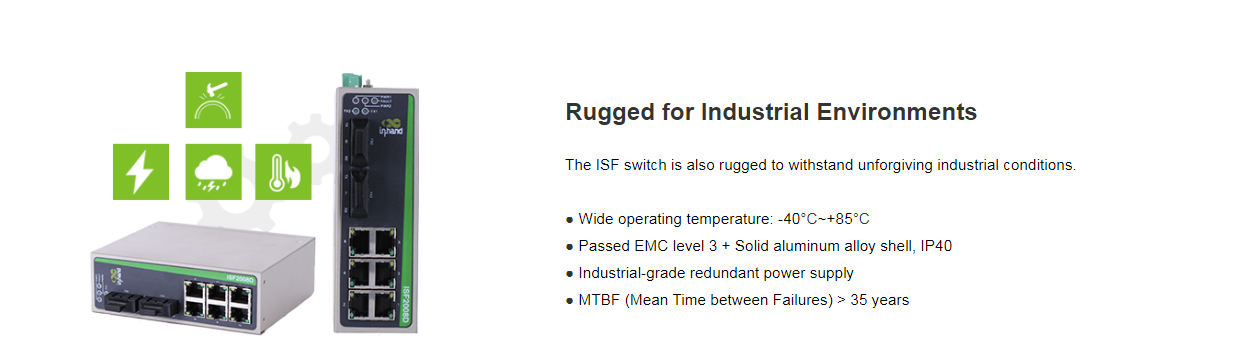 ISF Series Ring-type Industrial Ethernet Switch
